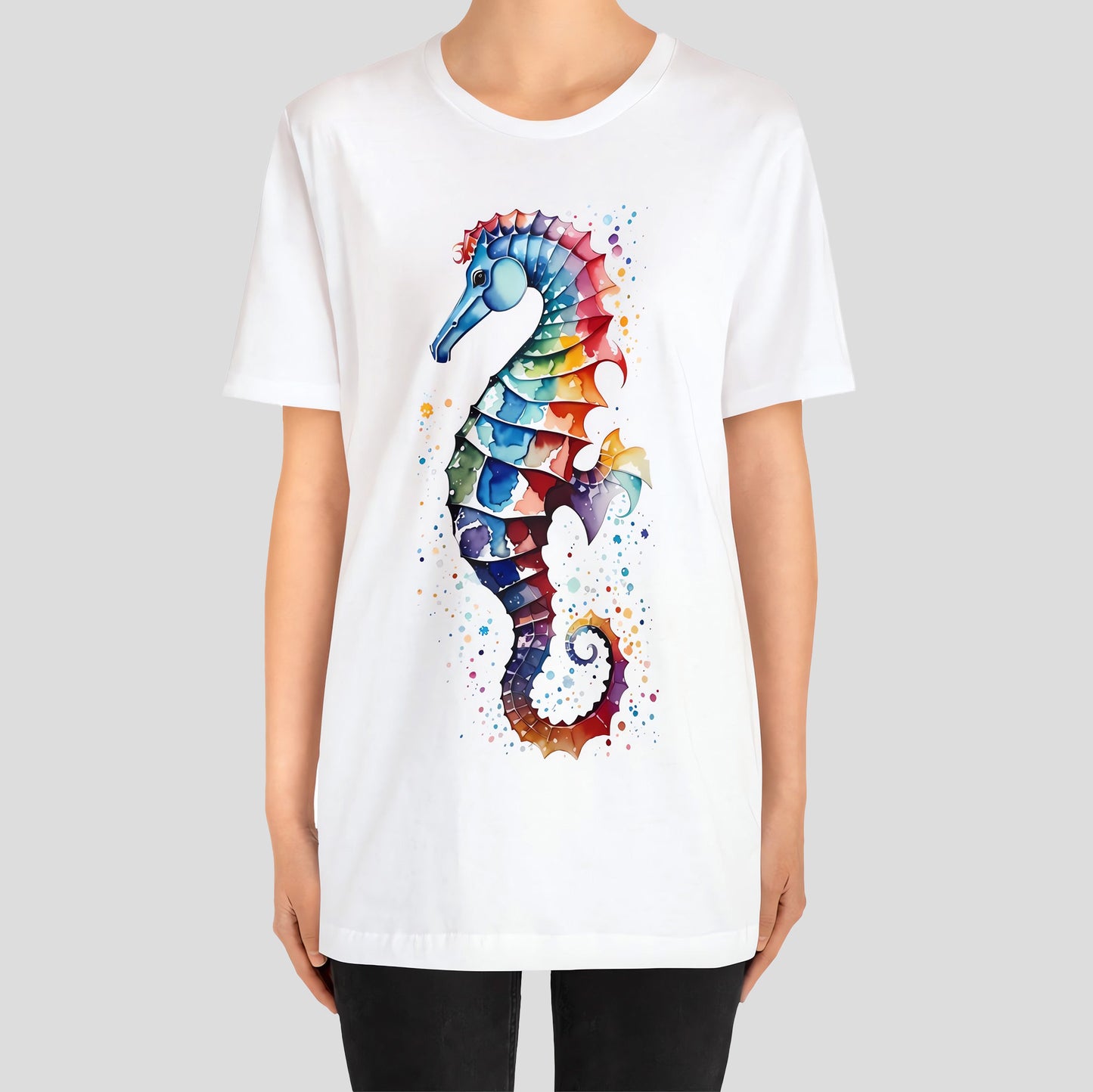 Pastel Marine Horse - Seahorse T-Shirt