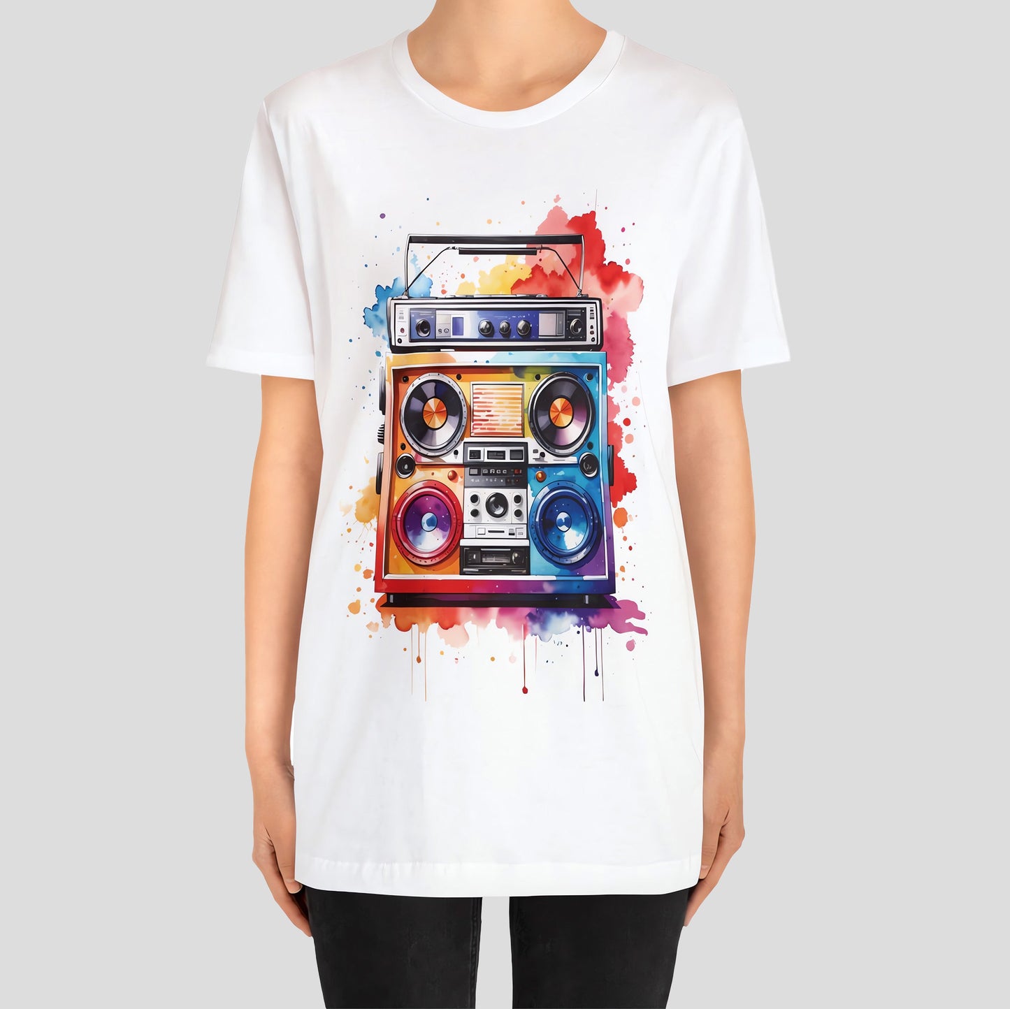 Retro Beats - Boombox T-Shirt