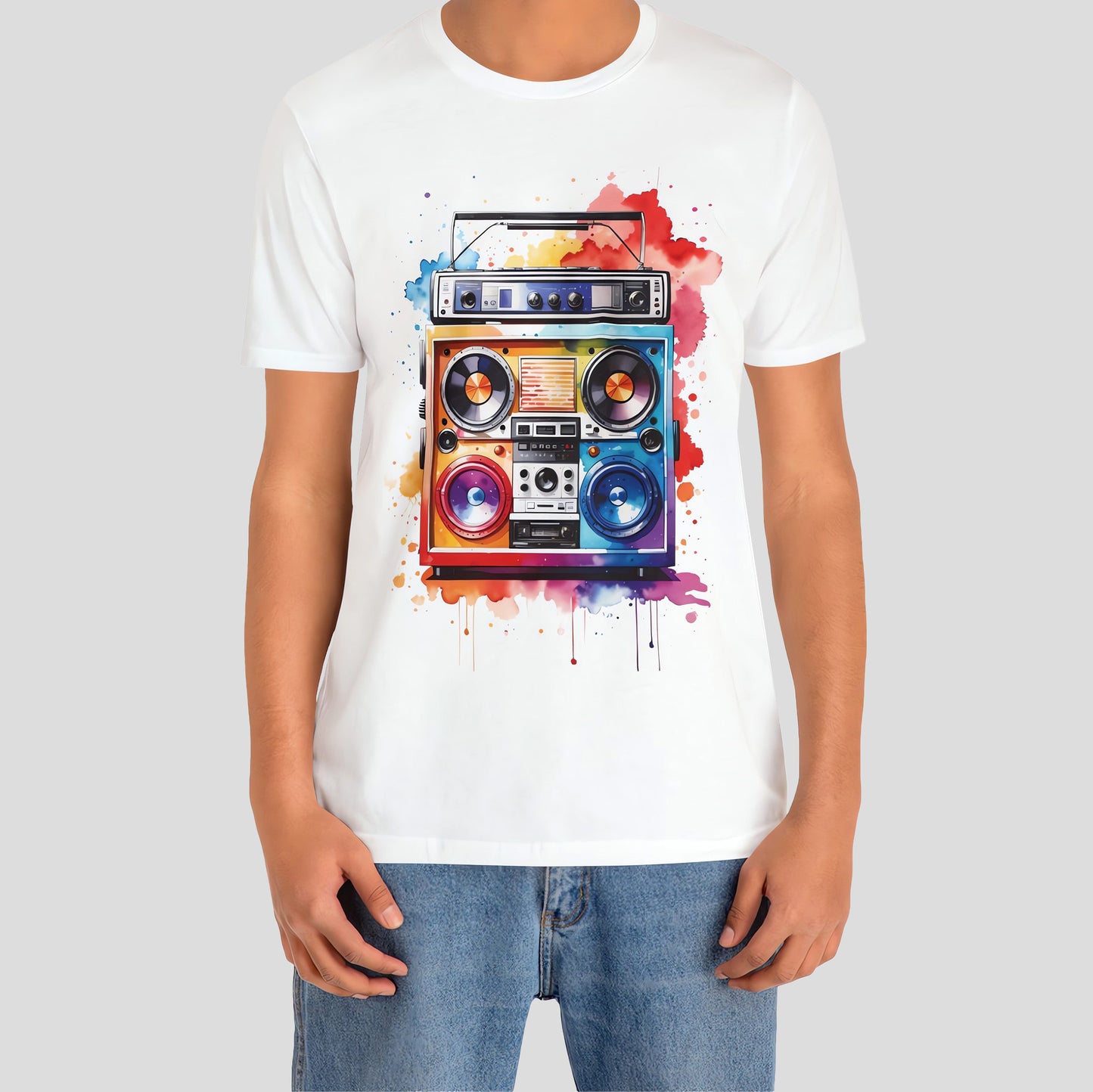 Retro Beats - Boombox T-Shirt