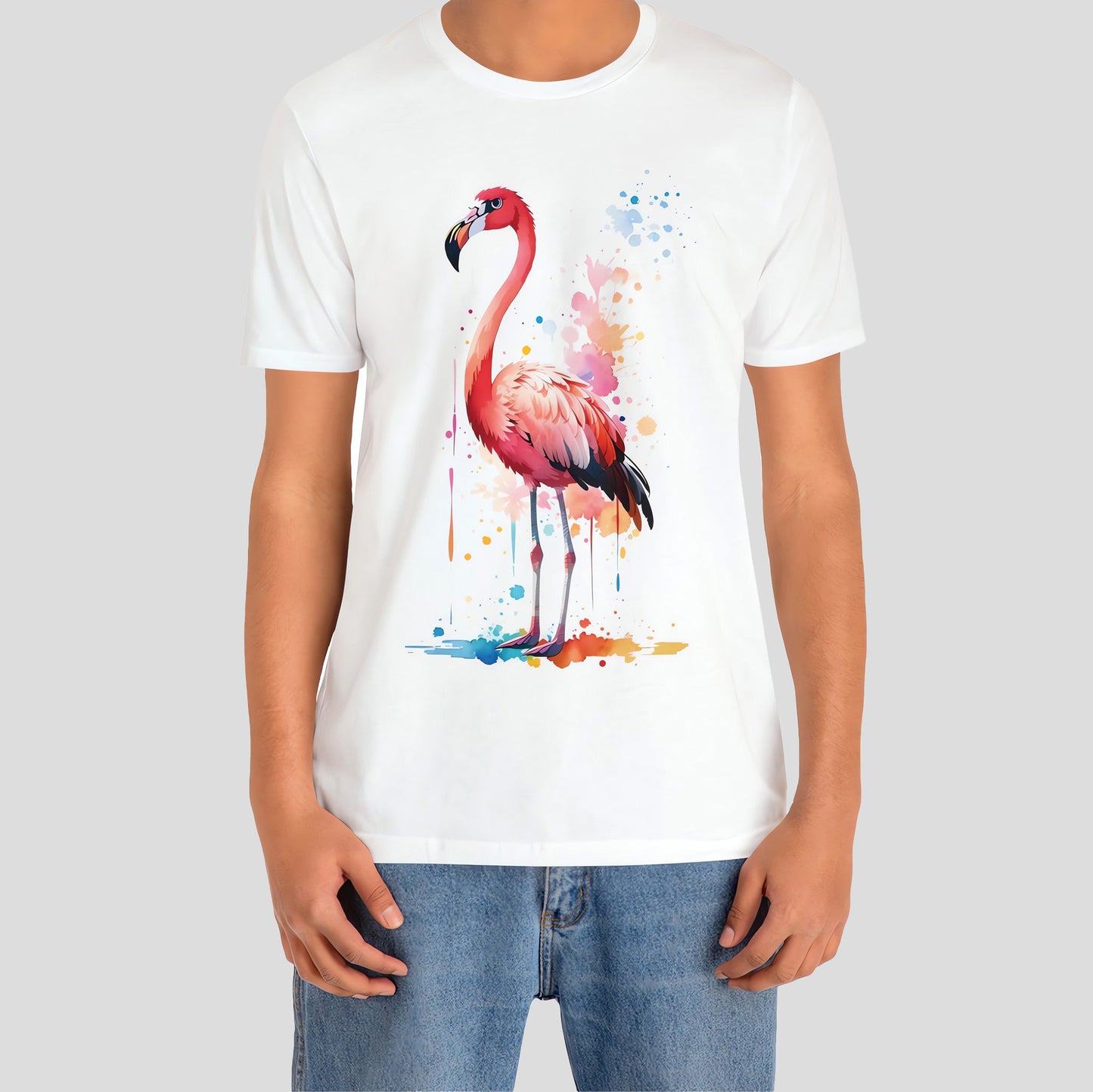 Pink Plumage - Flamingo T-Shirt