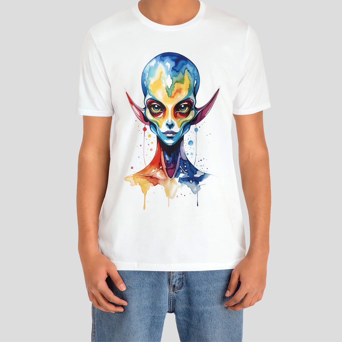 Cosmic Visitor - Alien T-Shirt