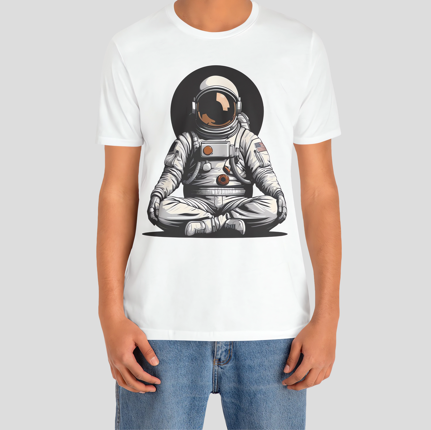 Space Zen - Meditating Astronaut T-Shirt