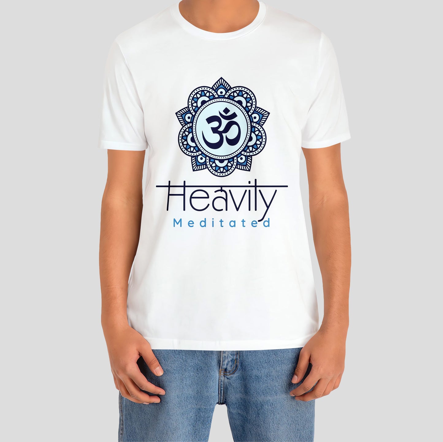 Heavily Meditated - Om Symbol T-Shirt