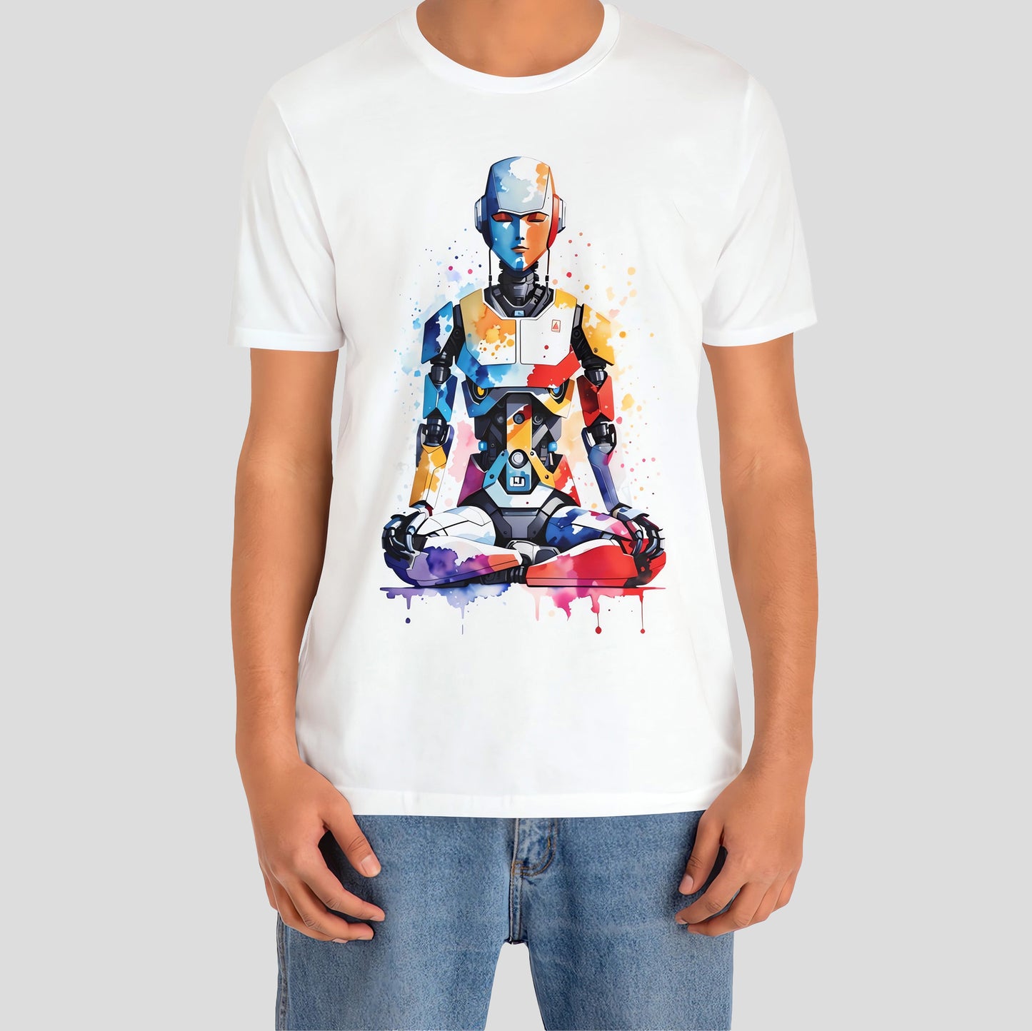 Meditating Robot T-Shirt