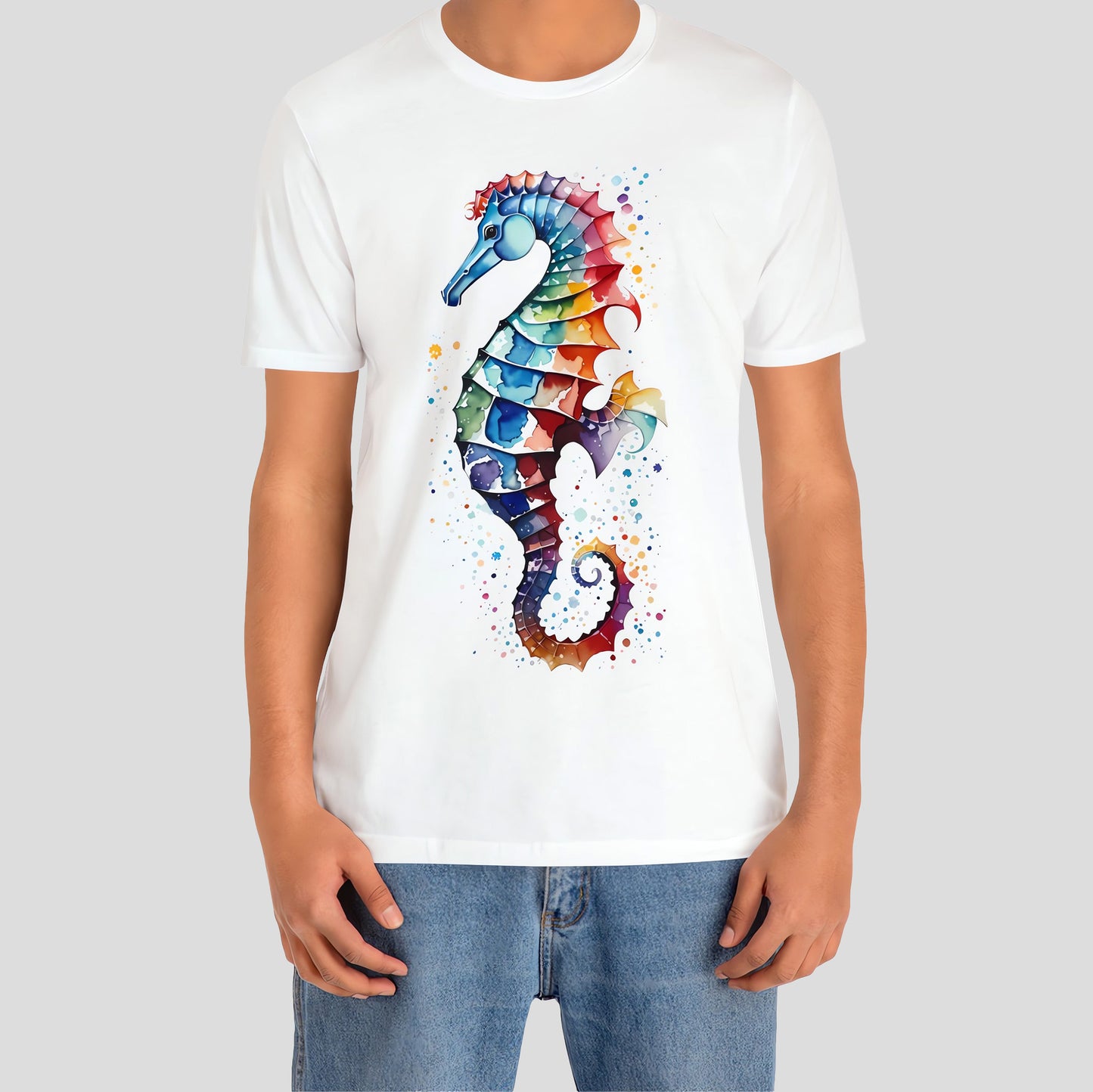 Pastel Marine Horse - Seahorse T-Shirt