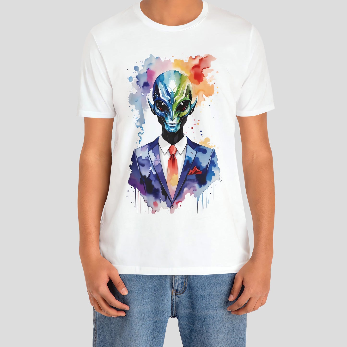 Cosmic Executive - Alien T-Shirt