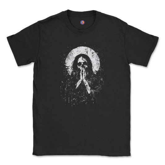 Gothic Praying Skull T-Shirt