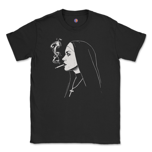 Smoking Nun – Y2K Grunge T-Shirt