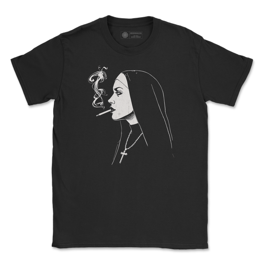 Smoking Nun – Y2K Grunge T-Shirt