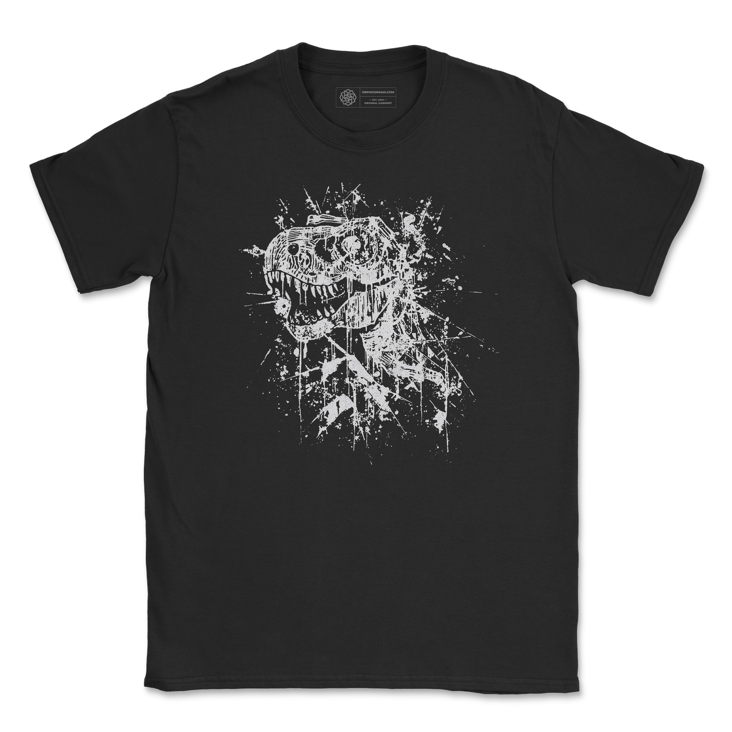 T-Rex T-Shirt - Grunge Dinosaur Illustration