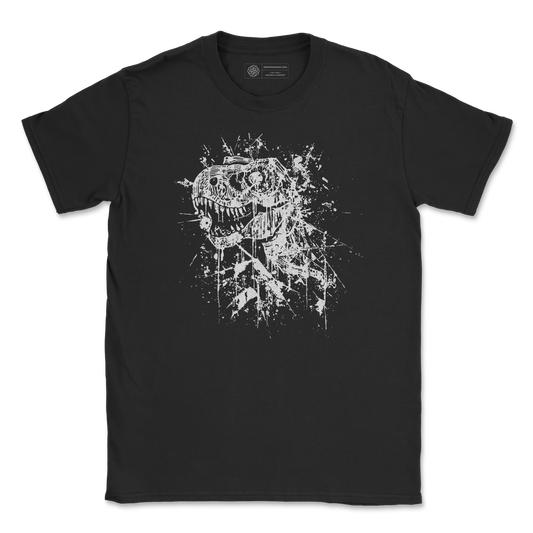 T-Rex T-Shirt - Grunge Dinosaur Illustration