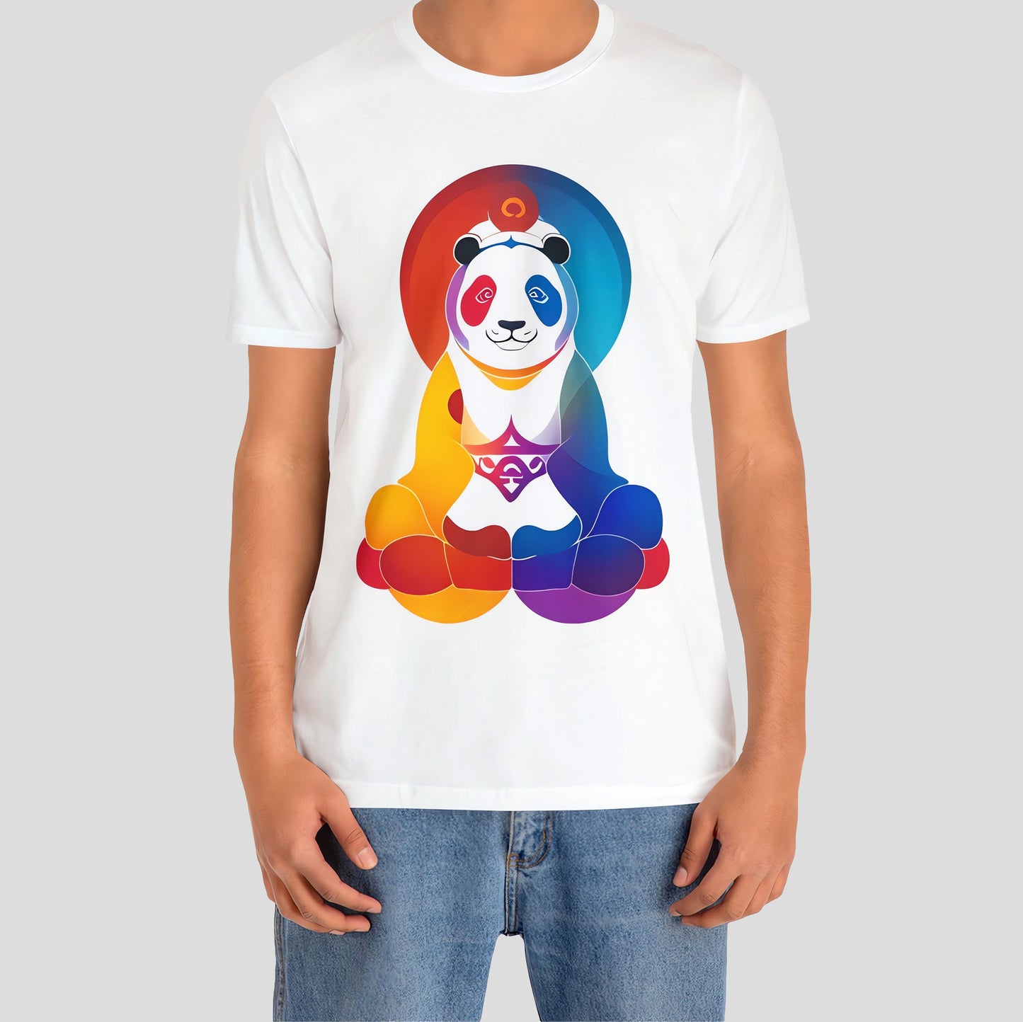 Zen Panda - Meditating Panda T-Shirt