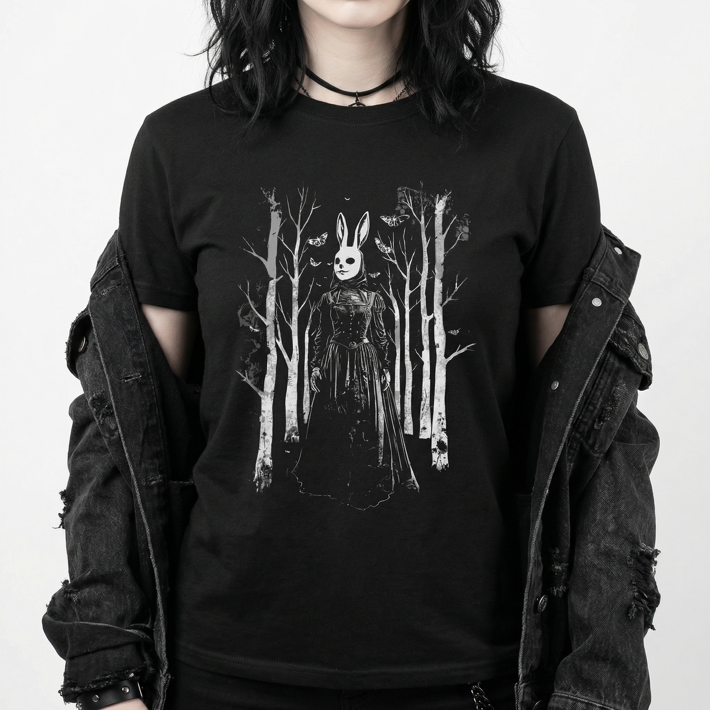 Whisper Woods - Creepy Bunny Girl T-Shirt