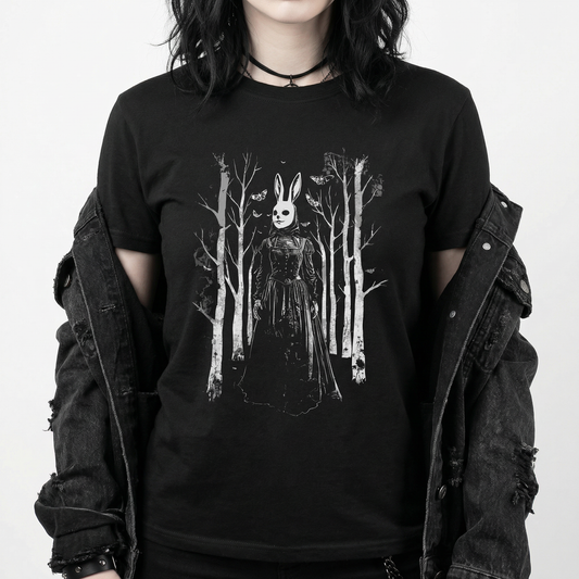 Whisper Woods - Creepy Bunny Girl T-Shirt