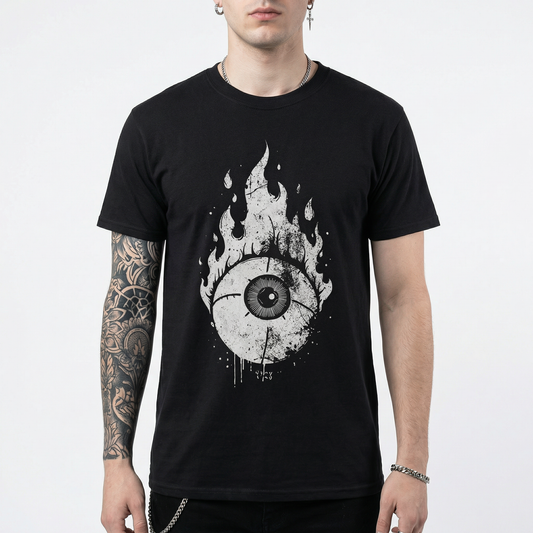 Eye On Fire - Eyeball T-Shirt
