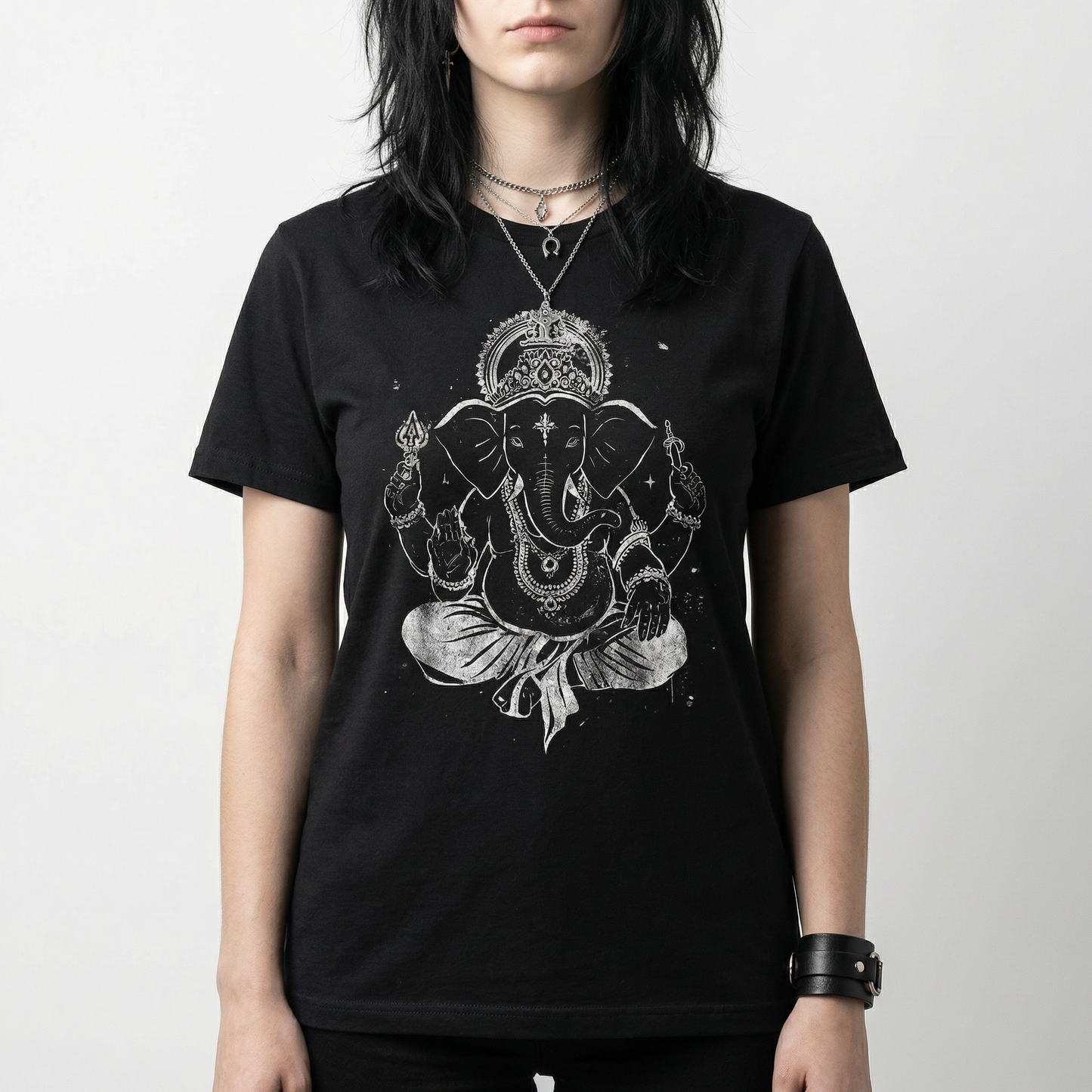 Ganesha T-Shirt - Hindu Elephant God Graphic Tee