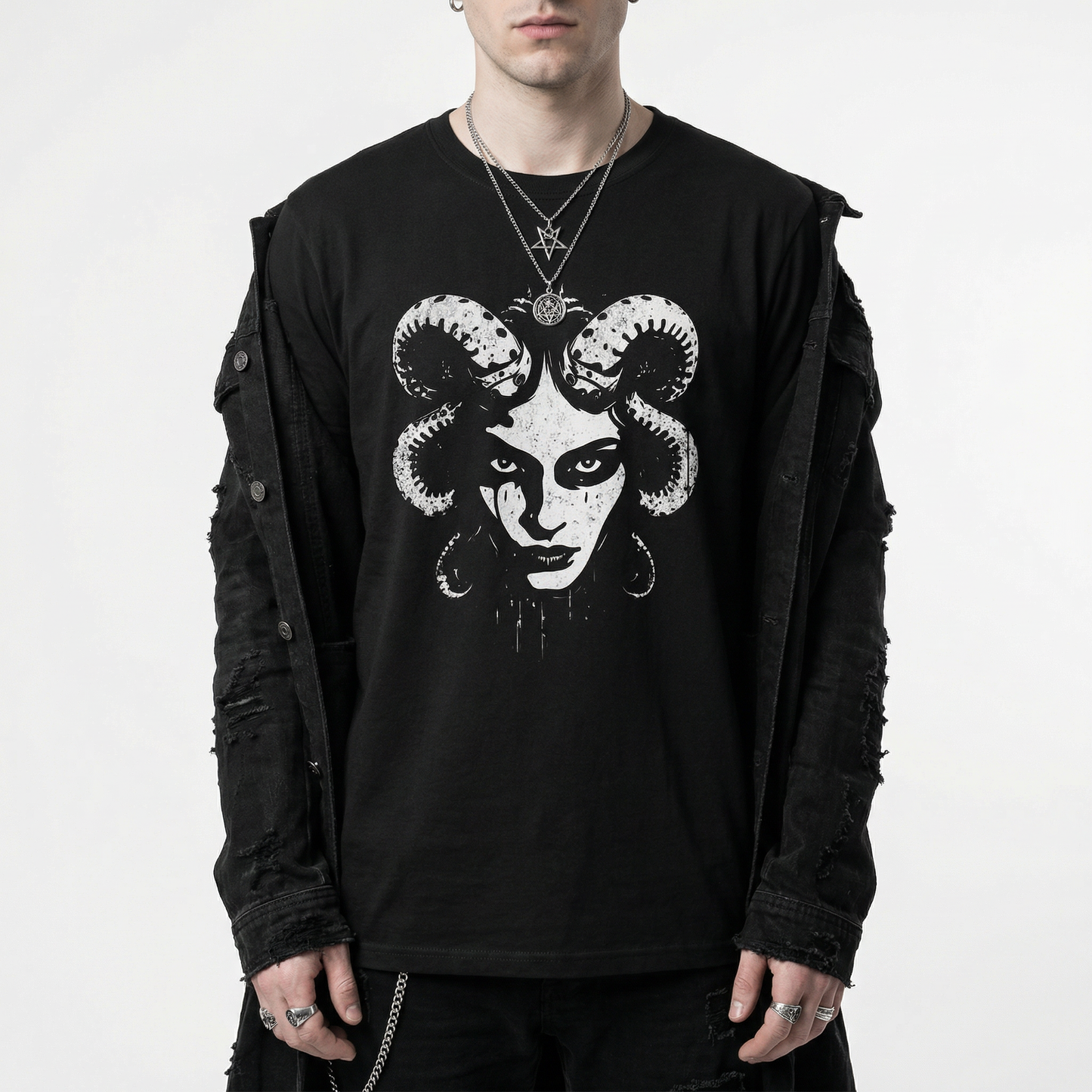 Medusa T-Shirt - Dark Mythic Horror Graphic Tee