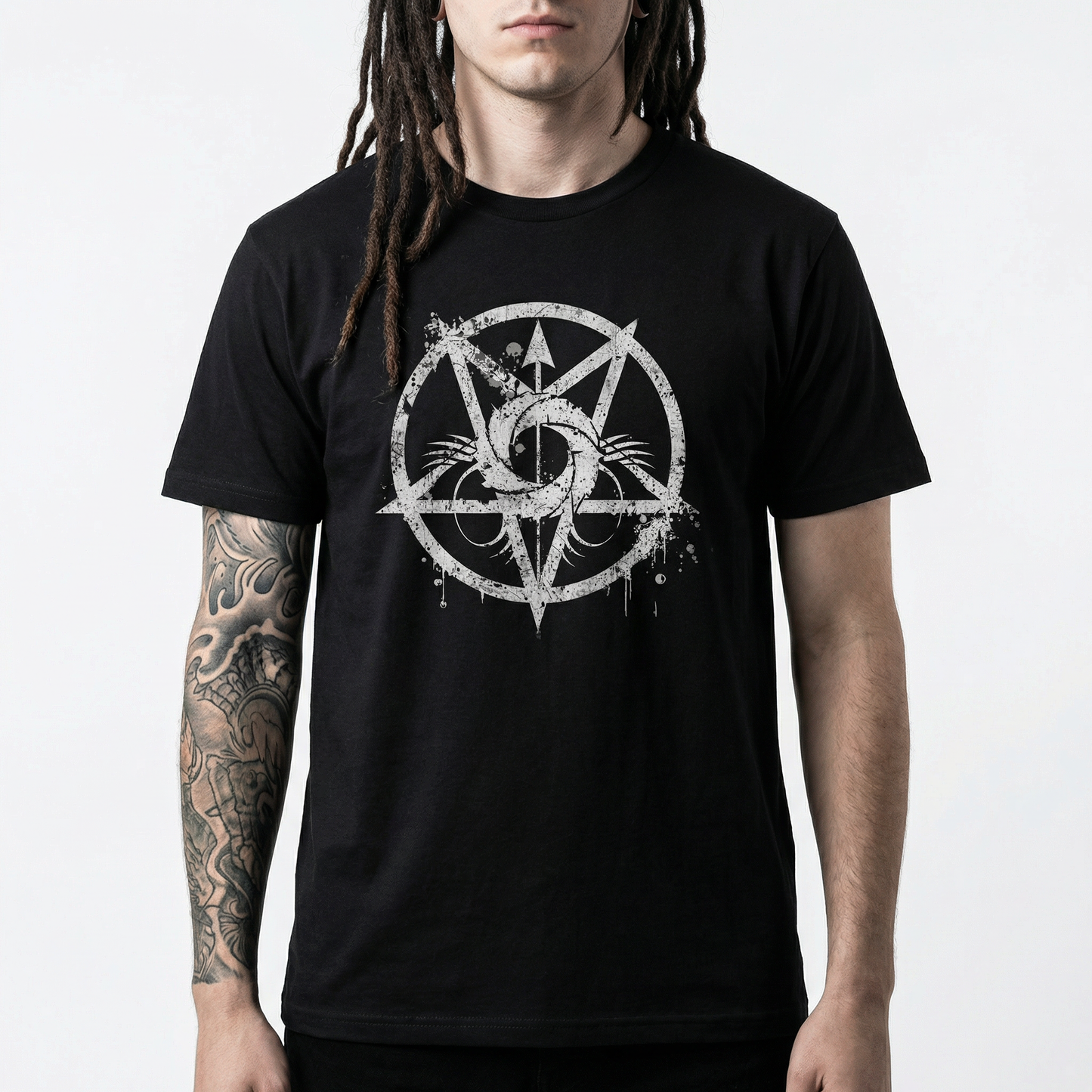 Occult Sigil T-Shirt - Distressed Mystic Symbol